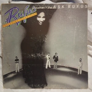 Rufus Chaka Khan Ask Rufus with Full Size Poster Album Vinal LP 1977 - Picture 1 of 7