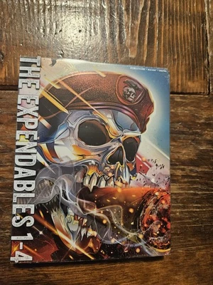 Expendables 4K 4-Movie Collection STEELBOOK, New  - Image 1 of 4
