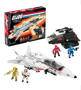 MEGA Construx G.I. Joe Skystriker vs. COBRA H.I.S.S. Building Set NEW/SEALED - Picture 1 of 6