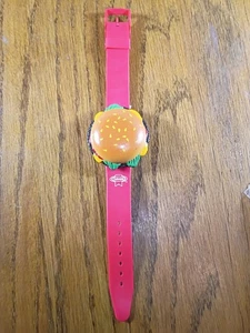 Colonial Bread Hamburger LCD Uhr - Werbeartikel - nie benutzt ~A0030 - Bild 1 von 6