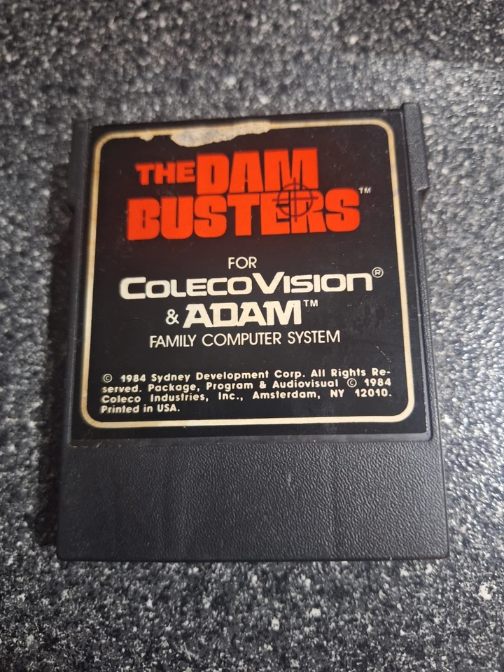 Dam Busters (Colecovision, 1984) Authentic Cartridge Only TESTED - Image 1 of 1