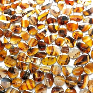 30 Pcs Natural Montana Agate Cabochon Crystal Gemstone For Silver Jewelry Making - Picture 1 of 12