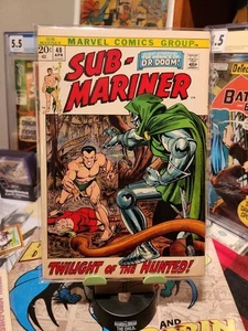 🔥🔥🔥Sub-Mariner 48 Doom Picture Frame Cover 1972🔥🔥🔥 - Picture 1 of 13