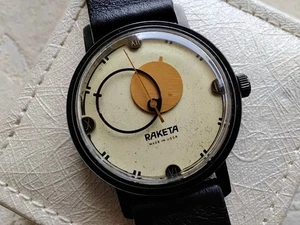 Sowjetische Vintage Raketa Copernic Uhr, Cal. 2609. HP, ausgefallene Hände - Bild 1 von 7