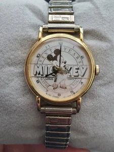 Vintage Lorus (Seiko) Disney V515-6330 Mickey 60 Years Watch, 23MM, New Battery - Picture 1 of 3