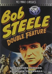 Bob Steele Western Double Feature Vol 1 (tombstone Terror & Lightnin' Cran (DVD) - Picture 1 of 2