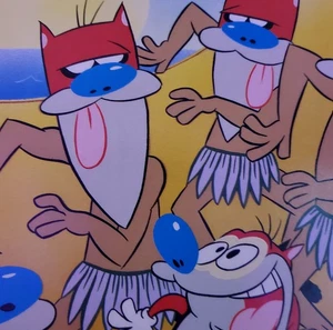 ren stimpy show #9 1993 marvel native son direct edition mike kazaleh nickelodeo - Picture 1 of 4