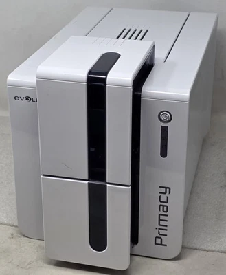 Evolis Primacy Expert ID Badge Card Printer PM1H0000BS (No Power Supply) - Image 1 of 4