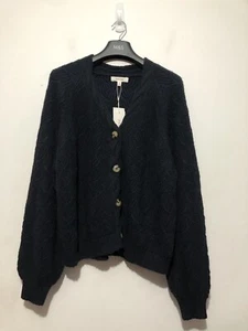 Marks & Spencer Per Una Knit Cardigan Jumper With Wool UK 22 £40 - Picture 1 of 14