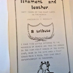 Linament and Leather 60 years of the Fight Game in The North  - Picture 1 of 5