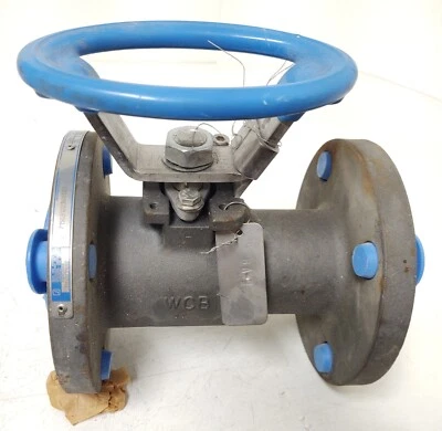 🔥 NEW Jamesbury, WCB 2" Ball Valve, 6" Flange, CSTL Body, P/N: 7150312236XTZ1 - Image 1 of 4
