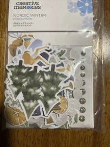 Creative Memories Nordische Winter Verzierungen Neu im Paket - Bild 1 von 3