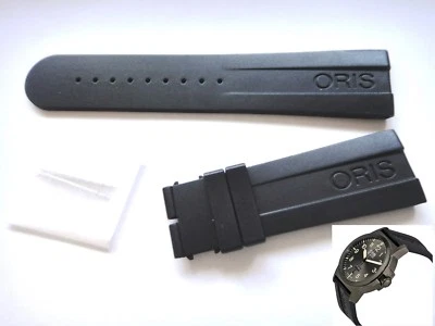 ORIS Ø42mm 7641 Bc3 Advanced 22mm Rubber Band strap bracelet 42205 - Image 1 of 4
