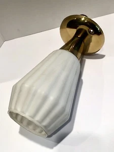Fabulous 50s-60s Virden Ceiling Teardrop Fixture—New Old Stock!—Reduced! - Picture 1 of 4