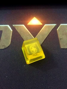 Pure Resin Transparent Backlit Keycap R4 OEM for Cherry MX Mechanical Keyboard - Picture 1 of 17