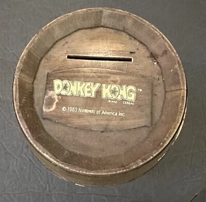 1983 Nintendo Donkey Kong Cereal Promotional Barrel Bank - Preowned - Picture 1 of 4