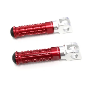 Red CNC MPRO Front Foot Pegs For Triumph Daytona T595 97 98 - Picture 1 of 7