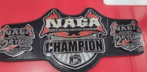 Naga North America Grappling Association Wrestling Championship Gürtel Replica - Bild 1 von 4