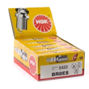 Yamaha Banshee, Blaster, ATC 250R 10 NGK BR8ES Spark Plugs - Bild 1 von 1