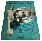 Sheet218  Sheet Music Carol Landis Three Dreams From Powers Girls By Kim Gannon