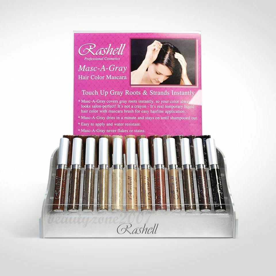 Máscara Rashell Masc A Color de Cabello Gris Retoque 9 ml *Elige una* Foto 1 de 1