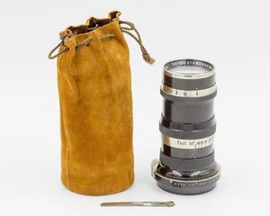 Carl Zeiss Jena 13,5cm Sonnar Teleobjektiv Contax S Mount Nickel früh - Bild 1 von 9