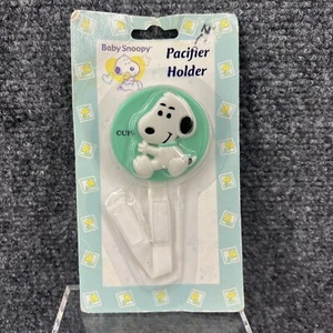 Clip porta ciuccio snoopy bambino vintage nuovo con scatola di Delta Enterprise Corp - Foto 1 di 8