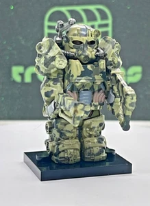 Custom PAD Printed LEGO FALLOUT T-60 POWER ARMOR (Camo Variant) MiniFig - Picture 1 of 13