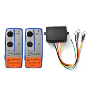 Car Truck ATV Universal 100ft 12V Wireless Winch Remote Control Switch Handset - Picture 1 of 8