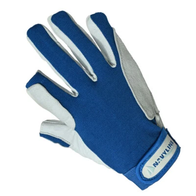 NAVYLINE GMBH Navyline Segelhandschuhe Super Soft 2 Finger frei XS S M L XL Handschuhe Segeln