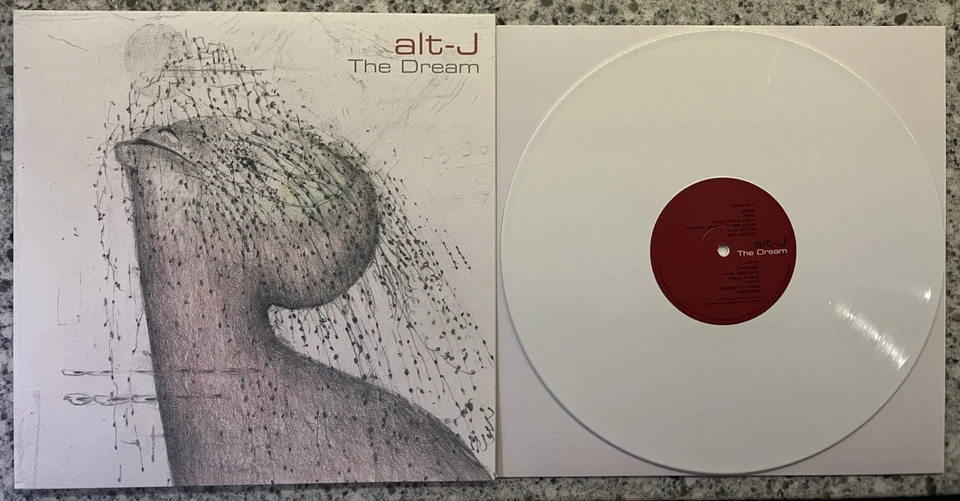 Alt-J – The Dream ; 2022 Opaque White LP EX UNPLAYED - Image 1 of 1