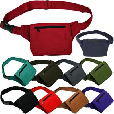 Gürteltasche Hipbag Sidebag Bauchtasche Hüfttasche Cotton Baumwolle NEU Freizeit
