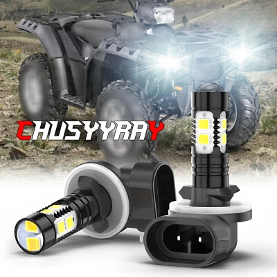 Faro para ARCTIC CAT 400 500 650 700 haz alto/bajo bombillas LED Foto 1 de 4
