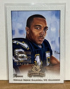 Donald Reche Caldwell 2002 Donruss Gridiron Kings Rookie Chicago Kollektion #4/5 - Bild 1 von 2