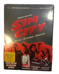 "STILL SEALED" DVD / FRANK MILLER'S "SIN CITY" RECUT-EXTENDED-UNRATED TWO-DISC - Picture 1 of 3