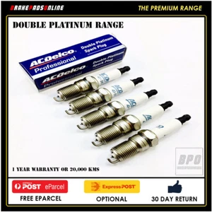 Spark Plug 5 Pack for Hummer H3 3.7L 5 CYL LLR 6/05-7/05 41834* - Picture 1 of 3