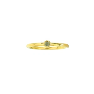 Anillo artesanal de oro de 10k con piedras preciosas de zafiro azul fino natural, oro zafiro - Imagen 1 de 12
