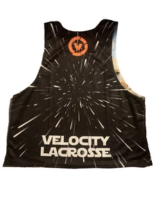 Velocity Lacrosse Star Wars Reversable Tank Top Shirt Size YM - Picture 1 of 4
