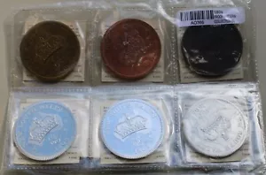 1808 RETROSPECTIVE FANTASY CROWN PATINA COLLECTION 6 COIN SET #AO366 - Bild 1 von 12