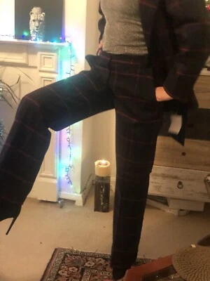 Брюки Self Portret Check размер 12 - Изображение 1 из 4