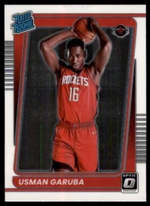 2021-22 Donruss Optic Usman Garuba RC Houston Rockets #188 - Picture 1 of 2