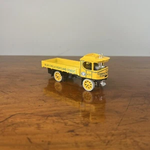 Matchbox Models of Yesteryear Y18 1918 Atkinson Steam Lorry Blue Circle Cement - Picture 1 of 15