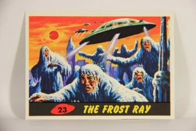 Mars Attacks 1994 Topps Trading Card #23 The Frost Ray ENG Artwork L007286 - Image 1 of 2