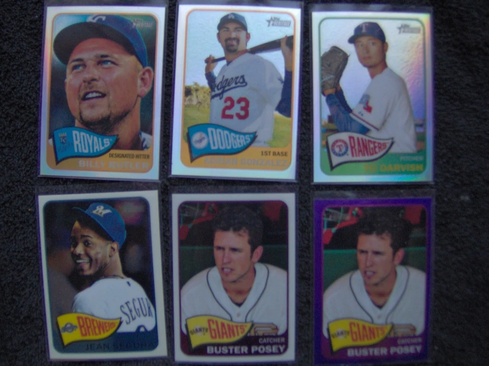 2014 Topps Heritage Chrome Billy Butler 547/565 Kansas City Royals   - Image 1 of 1