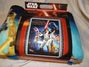 STAR WARS No Sew Fleece Throw Blanket kit 43" x 55" BRAND NEW in PACKAGE - Picture 1 of 4