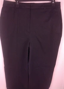 Boden Ladies RN 118027 Black Dress Pants Stretch Ankle Size 12L - New - Picture 1 of 20