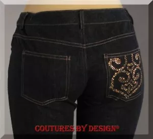 St John Knits Denim Jeans, Pants (Helen) Stonewash Denim Size 4-R NWT - Picture 1 of 3