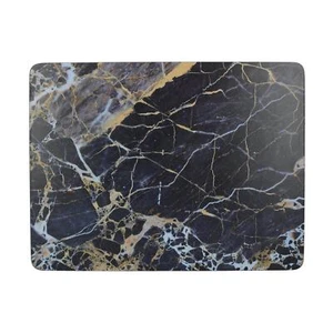 Creative Tops Navy Marble Premium Placemats Set - Pack of 6 Tablemats - Picture 1 of 5