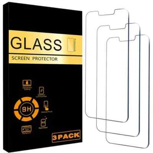 3 Pack For iPhone 15 14 Pro Plus Pro Max Tempered Glass Screen Protector 9H HD - Picture 1 of 10