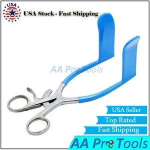 RIGBY Vagina Retractor Blue Coated Electrosurgical Instruments For Gynecology - Picture 1 of 2